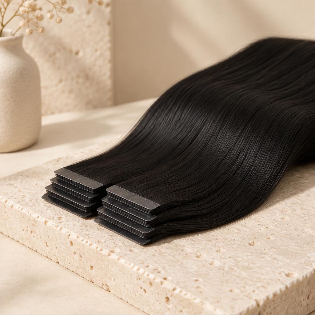 Invisible Tape Weft Extensions